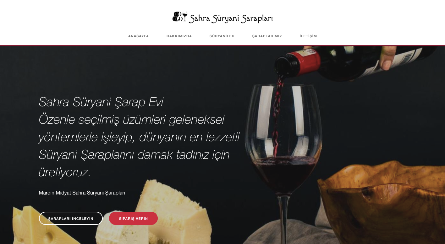 sahra süryani şarap